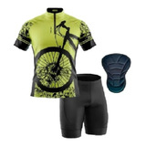 Kit Ciclista Infantil Be Fast Camisa