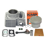 Kit Cilindro 170cc 4mm Cg Titan Fan 150 Pistão Kmp Biela Txk