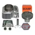 Kit Cilindro Cg 150 220 Pistão Kmp 70mm + Rik