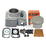 Kit Cilindro Cg 150 Para 170cc 4mm Pistão Kmp Comando 296