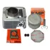 Kit Cilindro Factor 125 Ybr 125 Carburada Pistao Kmp