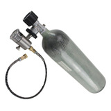 Kit Cilindro Fibra Carbono Scuba Pcp 6 8l 300bar Completo