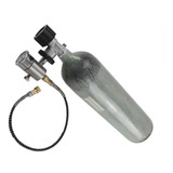 Kit Cilindro Fibra De Carbono Scuba Pcp 3l 300bar 