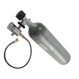 Kit Cilindro Fibra De Carbono Scuba Pcp 6 8l 300bar 
