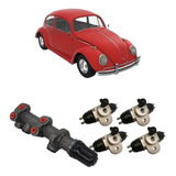 Kit Cilindro Freio Mestre 4 Burrinho Roda Fusca 77 À 84