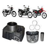 Kit Cilindro Mahle Metal Leve Honda Cg Fan 125i 2017 A 2019