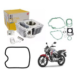 Kit Cilindro Metal Leve Titan 150 Jg Juntas Compl Tp Val