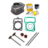 Kit Cilindro Motor Cg 125 1999 Titan Today Varetas Válvulas