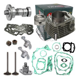 Kit Cilindro Motor Crf 230 Corrente Comando Válvulas Balanci