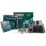 Kit Cilindro Motor Crf230 Nikki Gold Pistão C Anéis Kit A