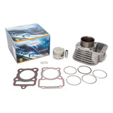 Kit Cilindro Motor Pistão Juntas Titan 125 Fan Nxr 125 Bros