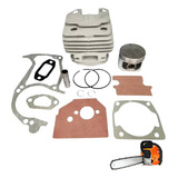 Kit Cilindro Para Motosserras Importadas 45mm Cpl S 52cc