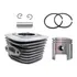 Kit Cilindro Pistão Aneis Bicicleta Moskito 48cc Baixa +nf