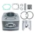 Kit Cilindro Pistão Aneis Bicicleta Moskito Motor 80cc Alta