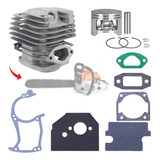 Kit Cilindro Pistão Anéis Para Motosserra Lynus Mly 55c 55cc