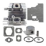 Kit Cilindro Pistão Anéis Roçadeira Stihl Fs85 Ka85 E Juntas