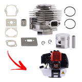 Kit Cilindro Pistão Anel Junta Motor Rabeta Toyama Te25t 2t