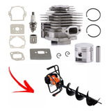 Kit Cilindro Pistão Anel Junta Perfurador Solo Vulcan Vps520