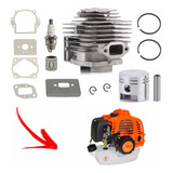Kit Cilindro Pistão Anel Juntas Roçadeira Sigatools 63 Cc