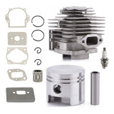 Kit Cilindro Pistão Anel Juntas Roçadeira Zmax Zr52 52cc