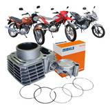 Kit Cilindro Pistão Anel Motor Titan 150 Metal Leve Origin
