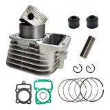 Kit Cilindro Pistão E Anéis Juntas Cg 125 Hondo Titan 92 99