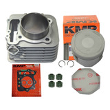Kit Cilindro Pistão Kmp Nx 400 Falcon 400cc 2006 Em Diante