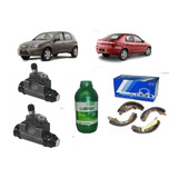 Kit Cilindro Roda Fluido Sapata Freio Celta Prisma 1 0 1 4