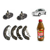 Kit Cilindro Roda Sapata Fluido Freio Dot 4 Corsa Sedan