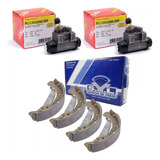 Kit Cilindro Roda Sapata Traseira Celta 2003 Prisma 07 12