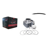 Kit Cilindro Titan 150 Original Jg Junta Ret Valvula