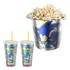 Kit Cinema Copos E Balde De Pipoca Licenciado Filme Sonic 3