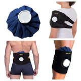 Kit Cinta Multiuso Abdomem E Costas Bolsa Gelo 1 5l