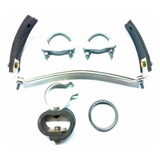 Kit Cinta Suporte Coxim Escapamento Opala 6 Cil 1974 