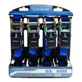Kit Cintas P Amarração De Carga C Catraca E Gancho 4 Pç
