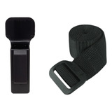 Kit Cinto Bdu 45mm Porta Carregador Velado G2c Preto