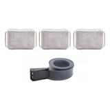 Kit Cinto De Borracha 3 Lastros Peso 2 Kg Mergulho Pesca Sub