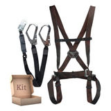 Kit Cinto De Segurança 1 Ponto Com Ca E Talabarte Com Abs Y