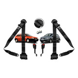 Kit Cinto De Segurança Gol Fox G3 g4 g5 Dianteiros