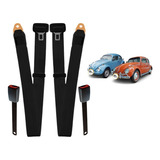 Kit Cinto De Segurança Modelo Original Fusca Dianteiro Cores