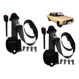 Kit Cinto De Segurança Opala Gm Retrátil 2 Bancos Dianteiros