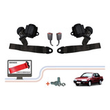 Kit Cinto Segurança Monza Tubarão Dianteiro Retrátil 91 95