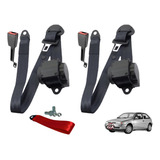 Kit Cinto Segurança Retrátil Gol G2 2 Portas Dianteiro