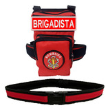 Kit Cinturão Tático E Bornal Anatômico De Perna Nylon Oxford