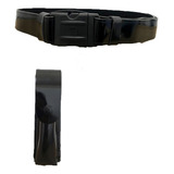 Kit Cinturão Tático E Porta Lanterna Tática Militar Couro