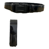 Kit Cinturão Tático E Porta Lanterna Tática Militar Couro