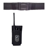 Kit Cinturão Tático Porta Rádio Tático Universal E Radio Ht
