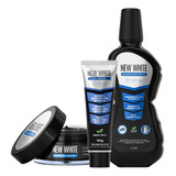 Kit Clareador Dental Enxaguante