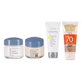Kit Clareador Facial De Manchas Melasma Protetor Solar 70