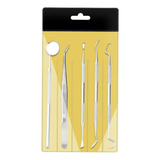 Kit Clinico Odontológico Limpeza Tártaro Com 5 Peças